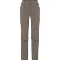Vaude - Women's Farley Stretch Zip Off Capri Pants - Trekkingbroek 36 - Regular, grijs