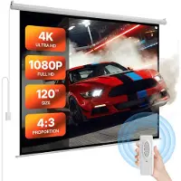 Vevor Gemotoriseerd projectiescherm