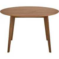 Ebuy24 Walden Eettafel Ø 105 cm - Walnoot