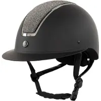 Br rijhelm Omega Glamourous 52 / 54 Zwart