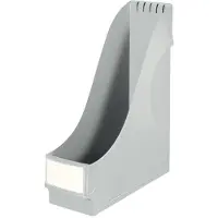 Leitz tijdschriftenhouder, A4, Polystyreen, 2 stuks, grijs