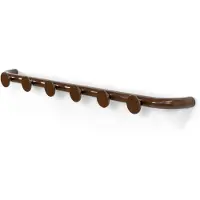 Spinder Design kapstok Retro 6 Kapstok - Chocolate Brown - 6 haken