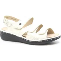 Finn Comfort Praia Sandalen | Maat 39 Dames Beige