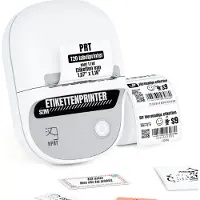 Mira Labelmaker - Laberprinter - Draagbare Laberprinter - Wit - 13cm x 10cm x 7cm