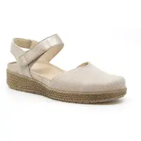 Durea 5924 Wijdte K Sandalen | Maat 38 Dames Taupe