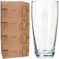 MamboCat 48-delige set bierglazen WILLIBECHER 0,3L geijkt van glas – 42097