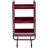 House Doctor Roll Trolley, Bordeaux metaal