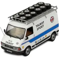 Ixo Models Ixo miniatuur auto schaal 1:43 - Citroen C35 service bus Talbot Sport rallye team