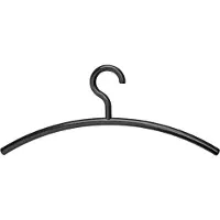 MAUL Kledinghanger acryl 460X190mm zwart 5 stuks