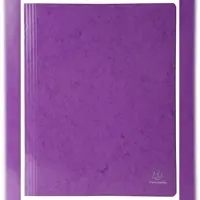 Exacompta 25x Snelhechtmap IDERAMA in gelamineerd glanskarton 355gm2 - A13 - Purper - 380812B