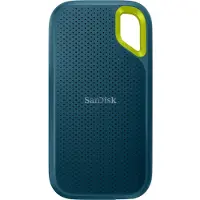 SanDisk Extreme draagbare SSD 2 TB V2 - USB-C 3.2 Gen2 IP65 Monterey (2000 GB), Externe SSD, Blauw