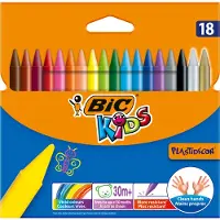 BIC kids plastidecor kleurkrijt, 18st.