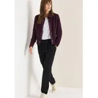 Cecil Dames Broek met glittertape - Zwart - S