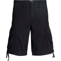 Jack & jones Plus Cargobroek 'JPSTCole Frank' zwart