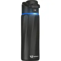WaterH Boost slimme waterfles 710 ml zwart - B003-24OZ-BK