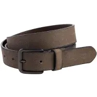 Camel active Riem van zuiver leer - Maat menswear-S - Donkerbruin