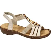 Rieker 60851 Sandalen | Maat 37 Dames Beige
