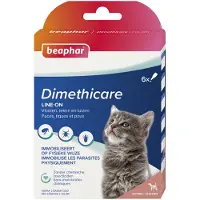 Beaphar 6x DIMETHIcare Line-On Kitten 6 stuks