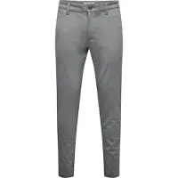 Only & Sons Chino 'Mark' grijs gemêleerd