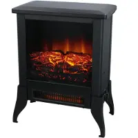 Mira Sfeerhaard elektrisch - Sfeerhaarden -Sfeerhaard met Schouw- Zwart- 23cm x 38cm x 46cm