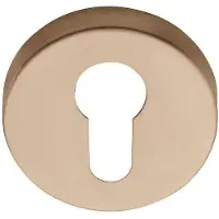 Formani Basics LBY50 cilinderplaatje ø52x6mm - PVD licht brons