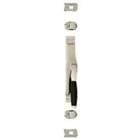 Intersteel pomp-espagnolet Ton 222 - nikkel mat/ebbenhout