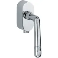 Artitec SKG2 Draaikiepgarnituur afsluitbaar Art-Deco/Elegant glans chroom
