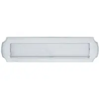 Artitec Brievenbus Briefplaat Art-Nouveau mat chroom