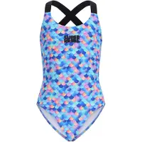 Superrebel R601-5001 Meisjes Badpak Mermaid Print Maat 14-164