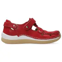 Wolky 04528 Esperanza Bandschoenen | Maat 44 Dames Rood