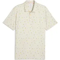 Puma x ARNOLD PALMER CLOUDSPUN Lemon polo voor Heren, Maat S