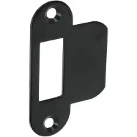 Formani Basics LBSPA-SFC sluitplaat afgerond tbv loopdeurslot - PVD gunmetal