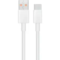 Xiaomi USB C naar USB 6A Snellader Kabel Wit - 1 meter - Oplaadkabel voor Xiaomi Mi 10i 5G / Mi 10S / Mi 10T 5G / Mi 10T Lite 5G / Mi 10T Pro 5G
