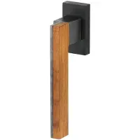 Artitec Draaikiep M&T Mimolimit Rechts mat zwart PVD/Teak