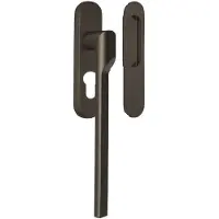 Formani Rivio by Gensler GL231Y massieve set hefschuifdeurbeslag inclusief cilindergat PC69 - brons
