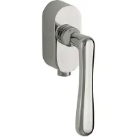 Artitec SKG2 Draaikiepgarnituur afsluitbaar Linea/Elegant glans nikkel