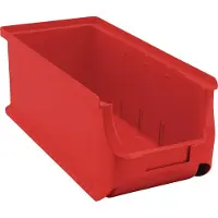 Allit 456291, opbergkisten ProfiPlus, box 3 liter, van PP, rood