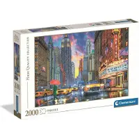 Clementoni Rainy Manhattan puzzel van 2000 stukjes