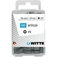 Witte Pz 3 Bitflex 25 Mm Pozidriv Kruiskopschroevendraaierbit 15 Eenheden