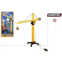 Colorbaby Jcb Electric Construction Crane With Remote Control Geel