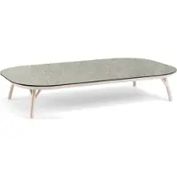 Tierra Outdoor Loungetafel Nora Beige 120 X 70 X 25 Cm