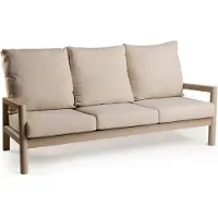 Tierra Outdoor Sevilla 3-zits lounge bank champagne
