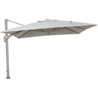 Garden Impressions Hawaii big pole ii zweefparasol 350x350 taupe/royal sand