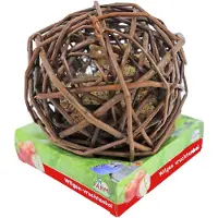 Jr Farm parkiet & grote parkiet wilgen vruchtenbol 135 gram 10063 JR