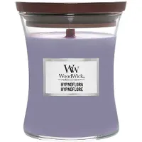Woodwick Hourglass Medium Geurkaars - Hypnoflora - 60 branduren