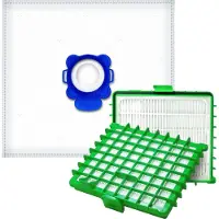DParts Wonderbag Universal Service Kit - 10 Stofzuigerzakken + 2 HEPA Filters - Geschikt voor Rowenta Tefal Moulinex stofzuiger