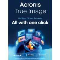 Acronis True Image Essentials | 1 PC | Allernieuwste versies | Altijd legitieme software
