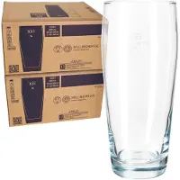 MamboCat 24-delige set bierglazen WILLIBECHER 0,5L geijkt van glas – 42207
