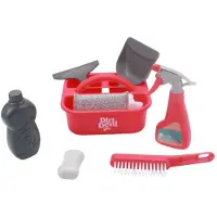 Dirt Devil Schoonmaak Speelgoed – 7-delige Schoonmaakset voor Kinderen met Emmer, Sprayfles, Borstel en Accessoires – Educatief Speelgoed voor Rollenspel