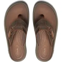 Clarks Wesley Zonne Bijenwas Leren Sandalen